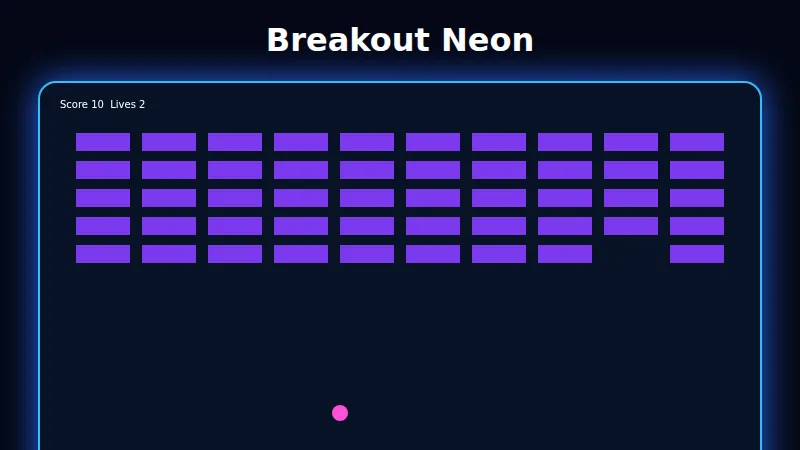 Breakout Neon